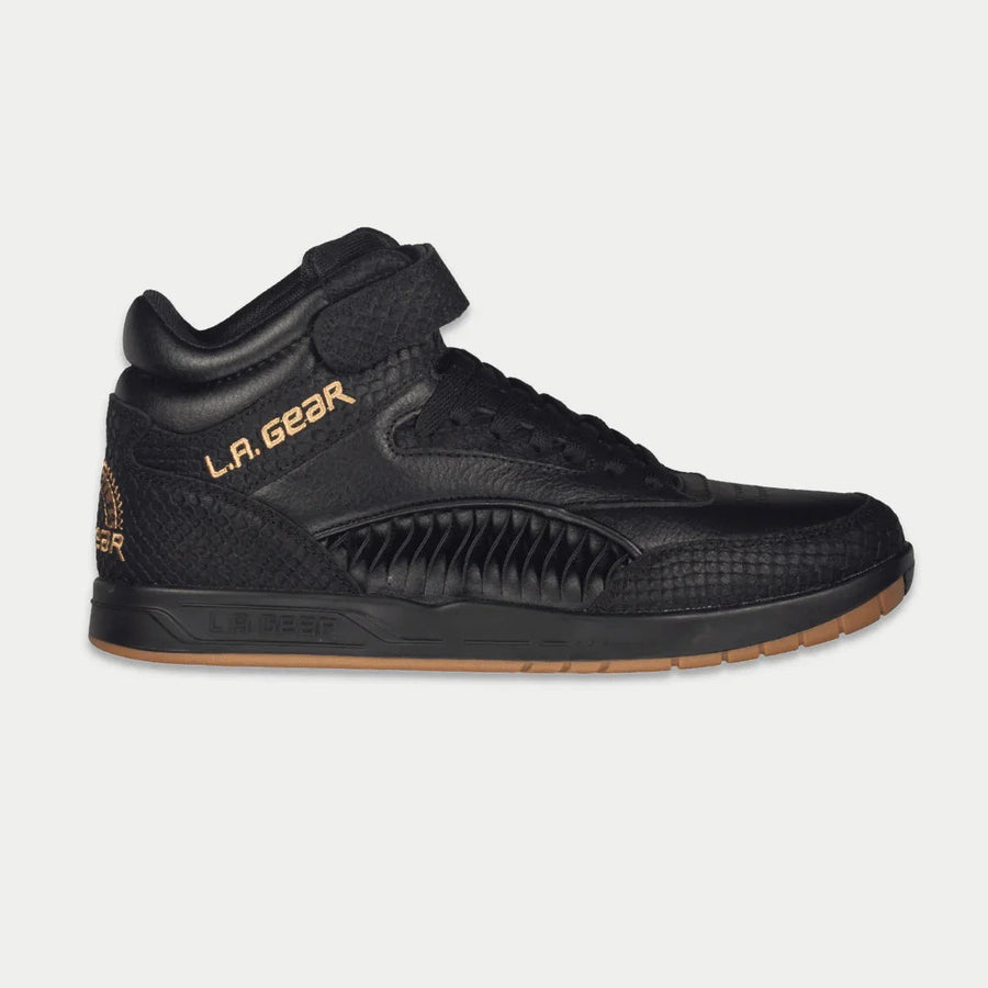 LA Gear Men's Flame Retro High-Top Black