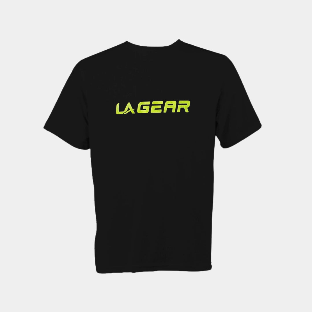 LA Gear Men's Performance Logo Tee Black