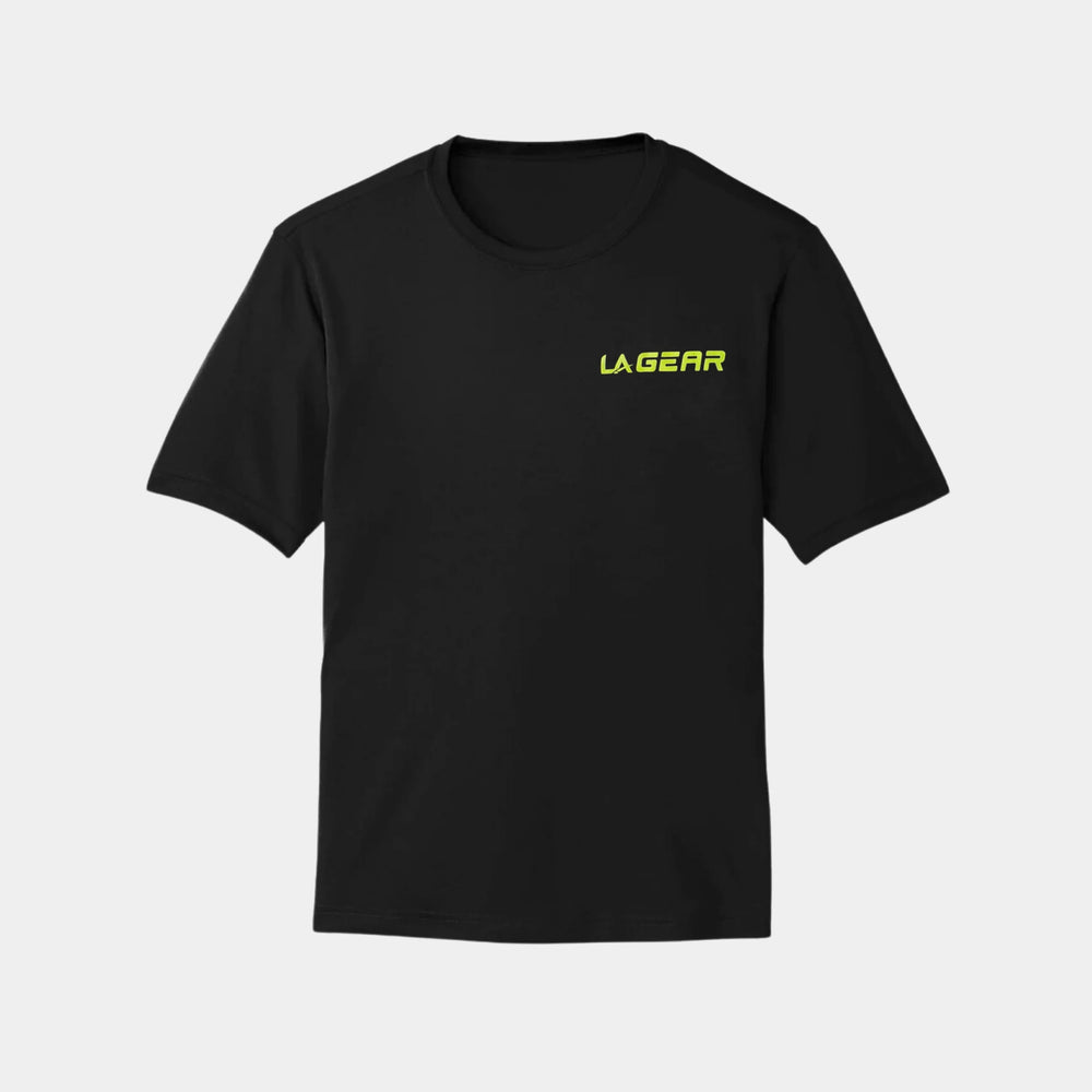 LA Gear Men's Performance Logo Tee Black