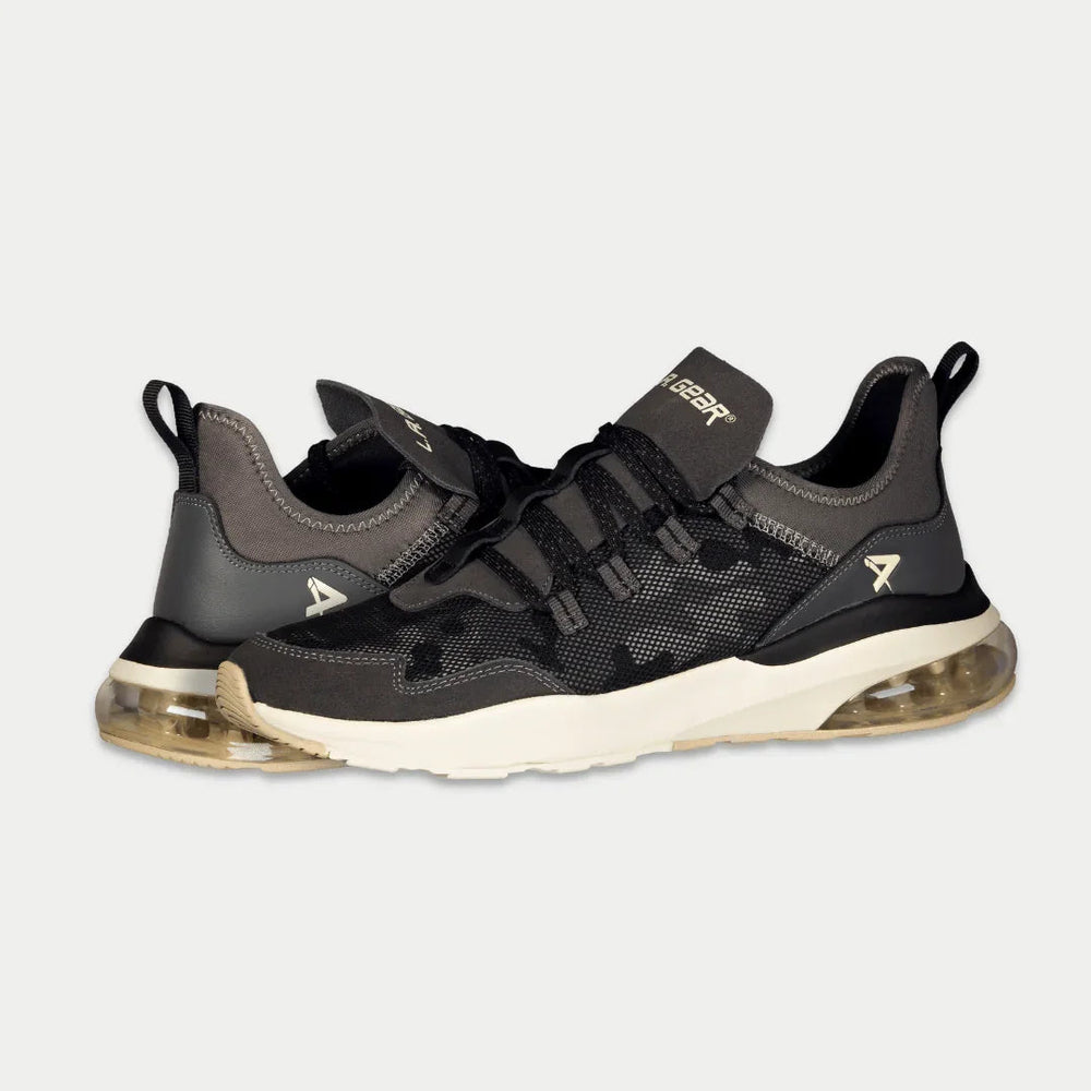LA Gear Men’s Runyon Low Top Black x Gray