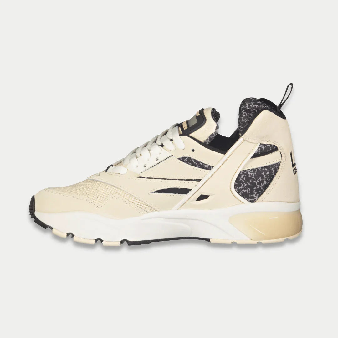 LA Gear Men's Turbo Light-Up Mid Off-White and Black