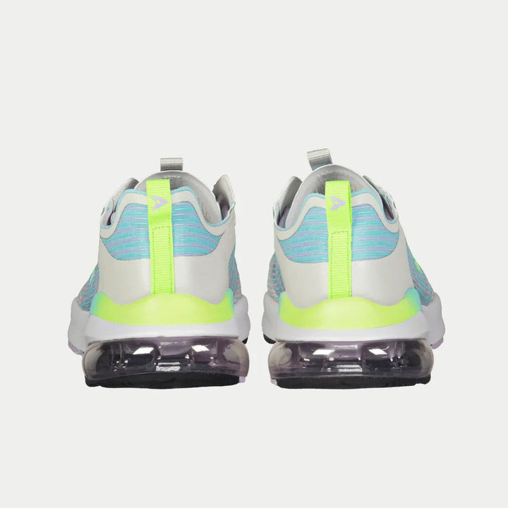LA Gear Women’s Artesia Low Top Gray and Light Blue