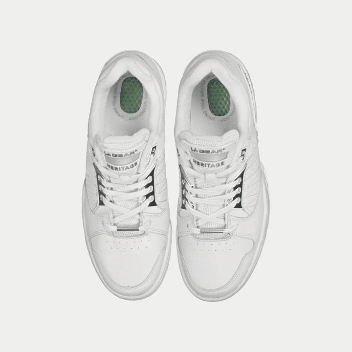 LA Gear Women's Boardwalk Low Top White Top View.