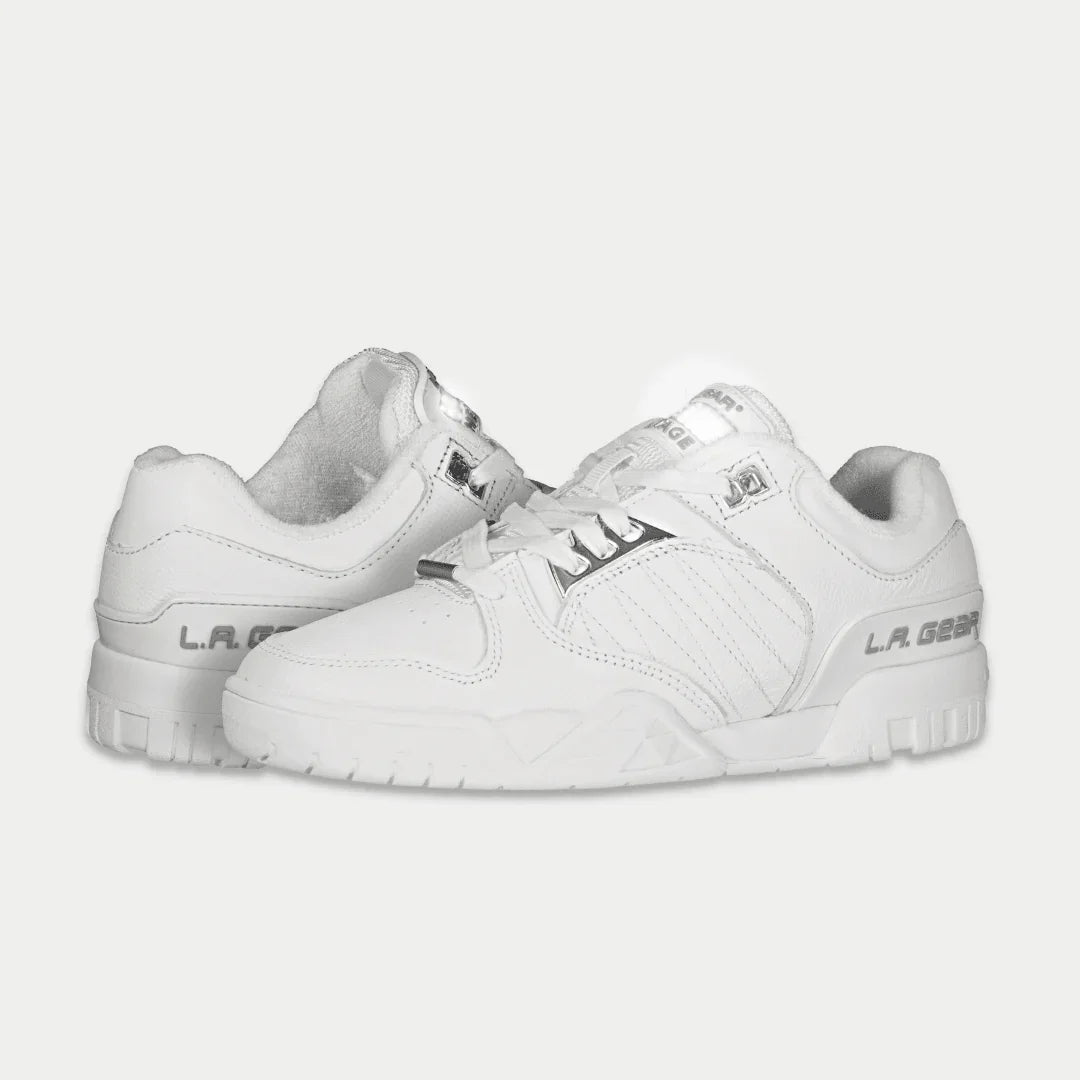 LA Gear Women's Boardwalk Low Top White