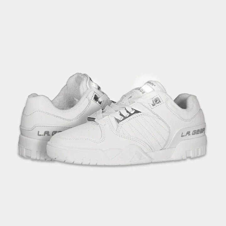 LA Gear Women's Boardwalk Low Top White