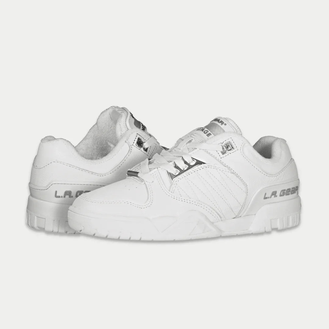 LA Gear Women's Boardwalk Low Top White