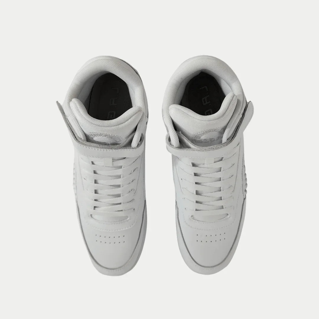 LA Gear Women's Flame Retro High-top White Top View.