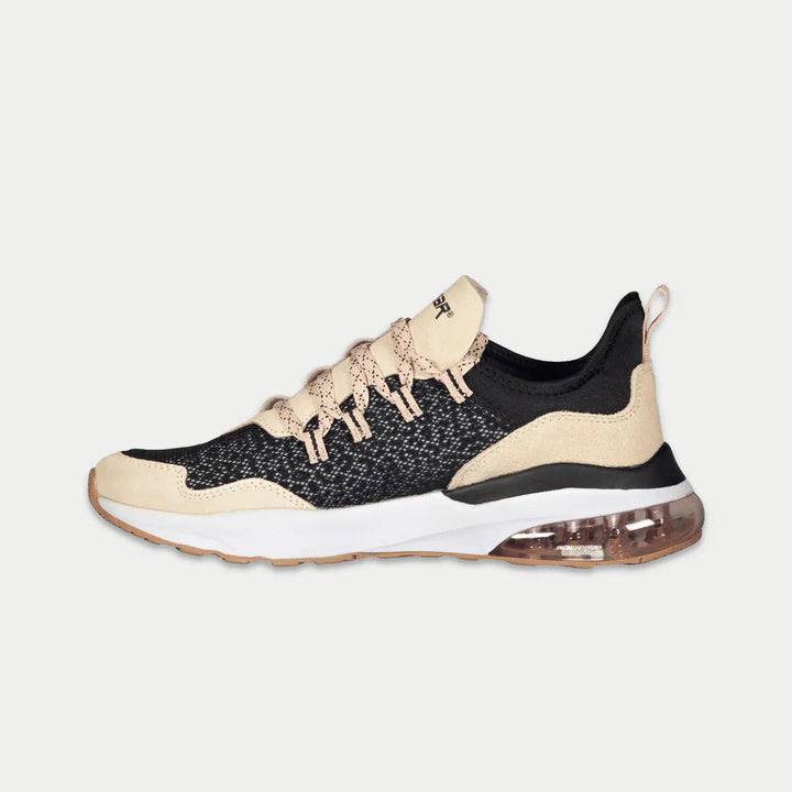 LA Gear Women’s Runyon Low Top Black and Pink