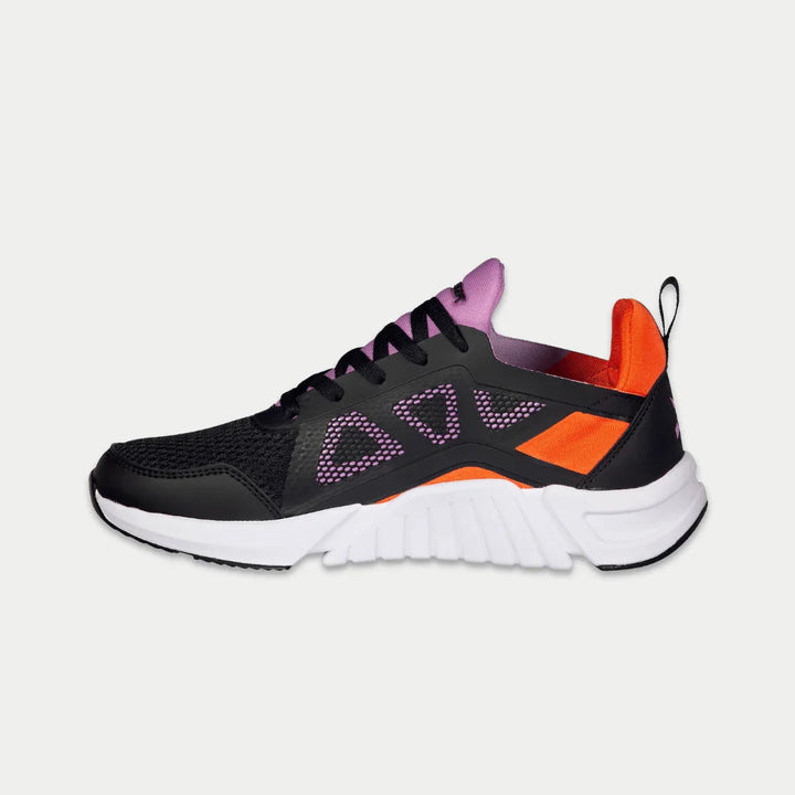 LA Gear Women’s Tarzana Low Top Black x Orange