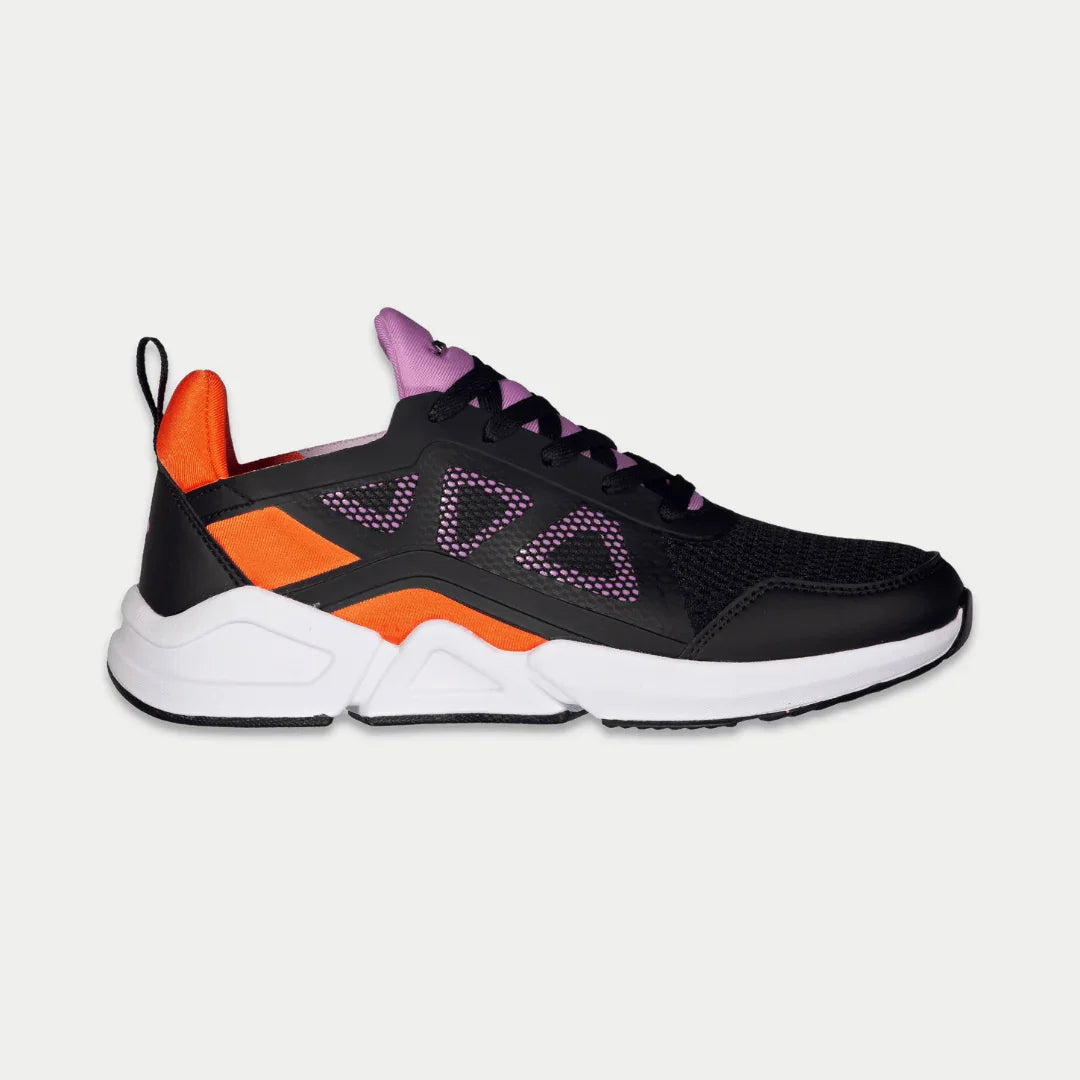 LA Gear Women’s Tarzana Low Top Black x Orange