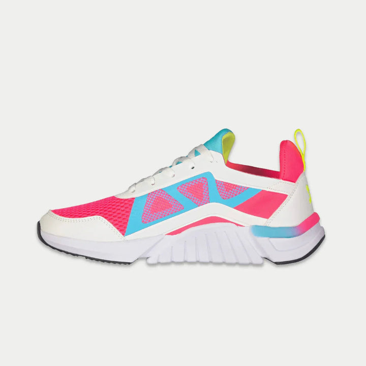 LA Gear Women's Tarzana Low Top White and Pink