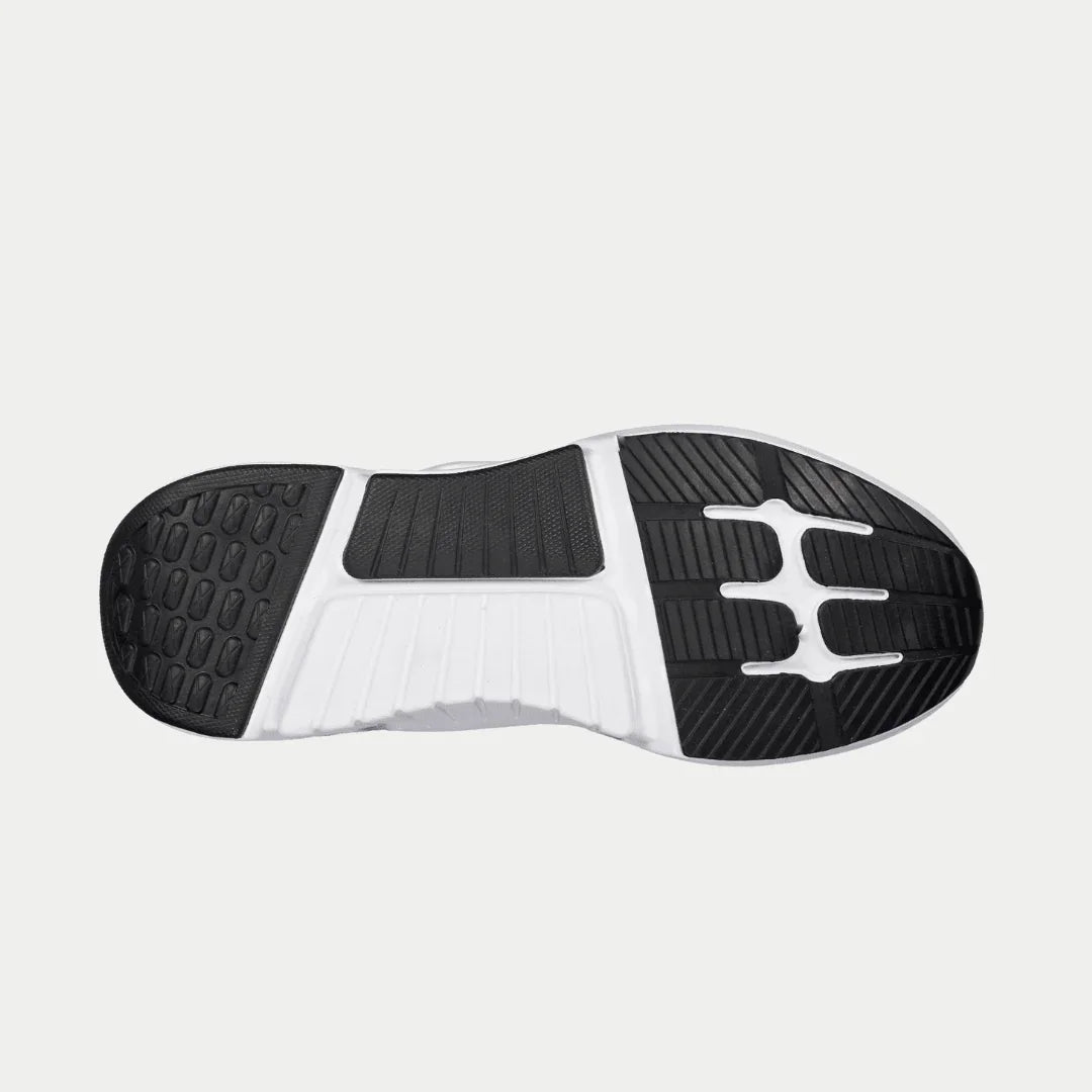 LA Gear Women's Tarzana Low Top White and Pink Bottom View.