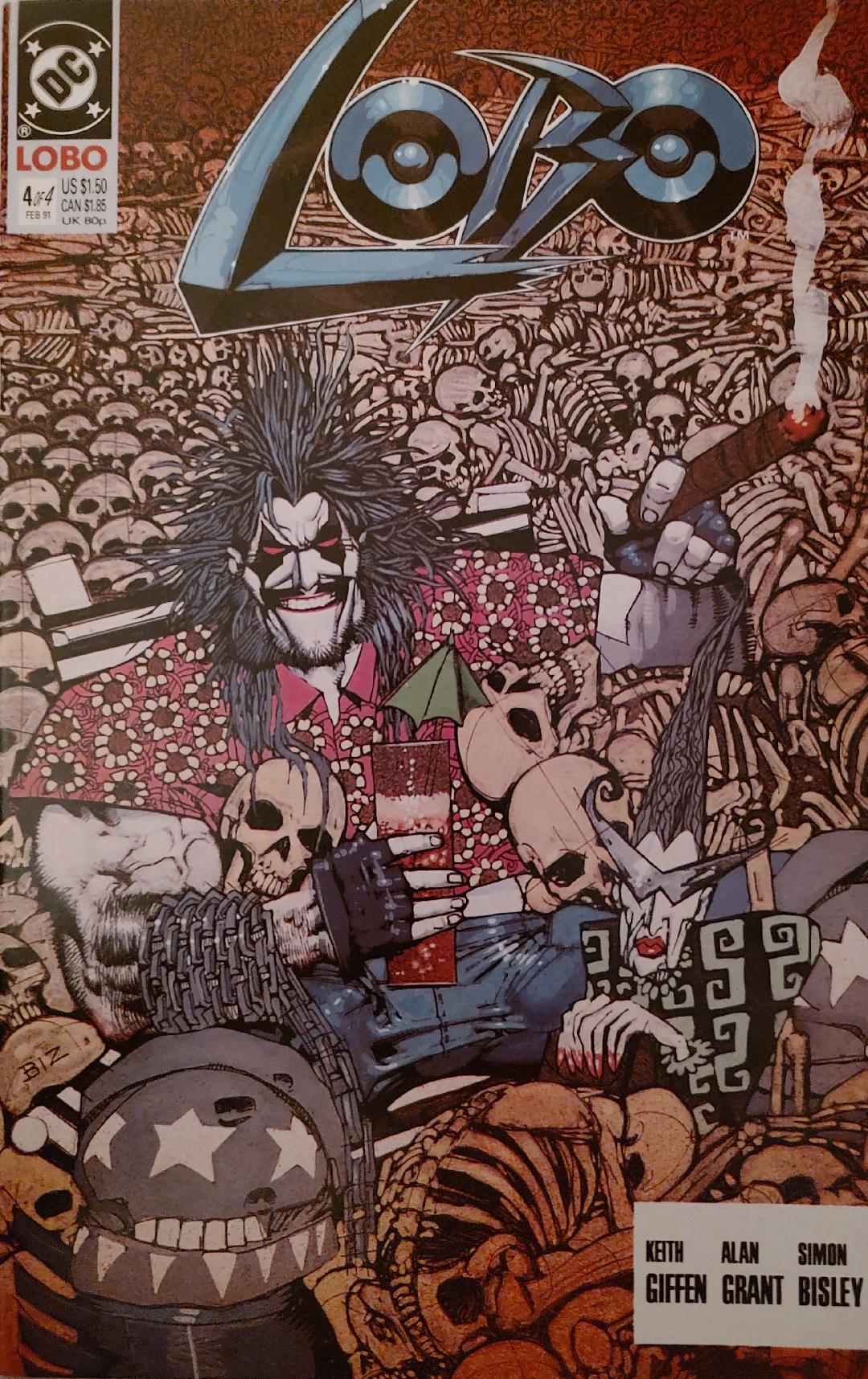 Lobo #4 Comic Book Cover