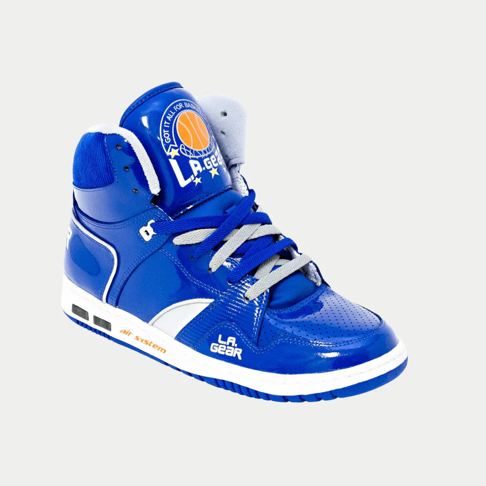 LA Gear Men’s Star Shooter Vintage High-top Blue