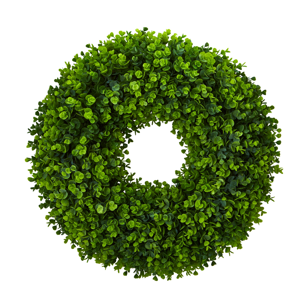 25” Eucalyptus Artificial Wreath