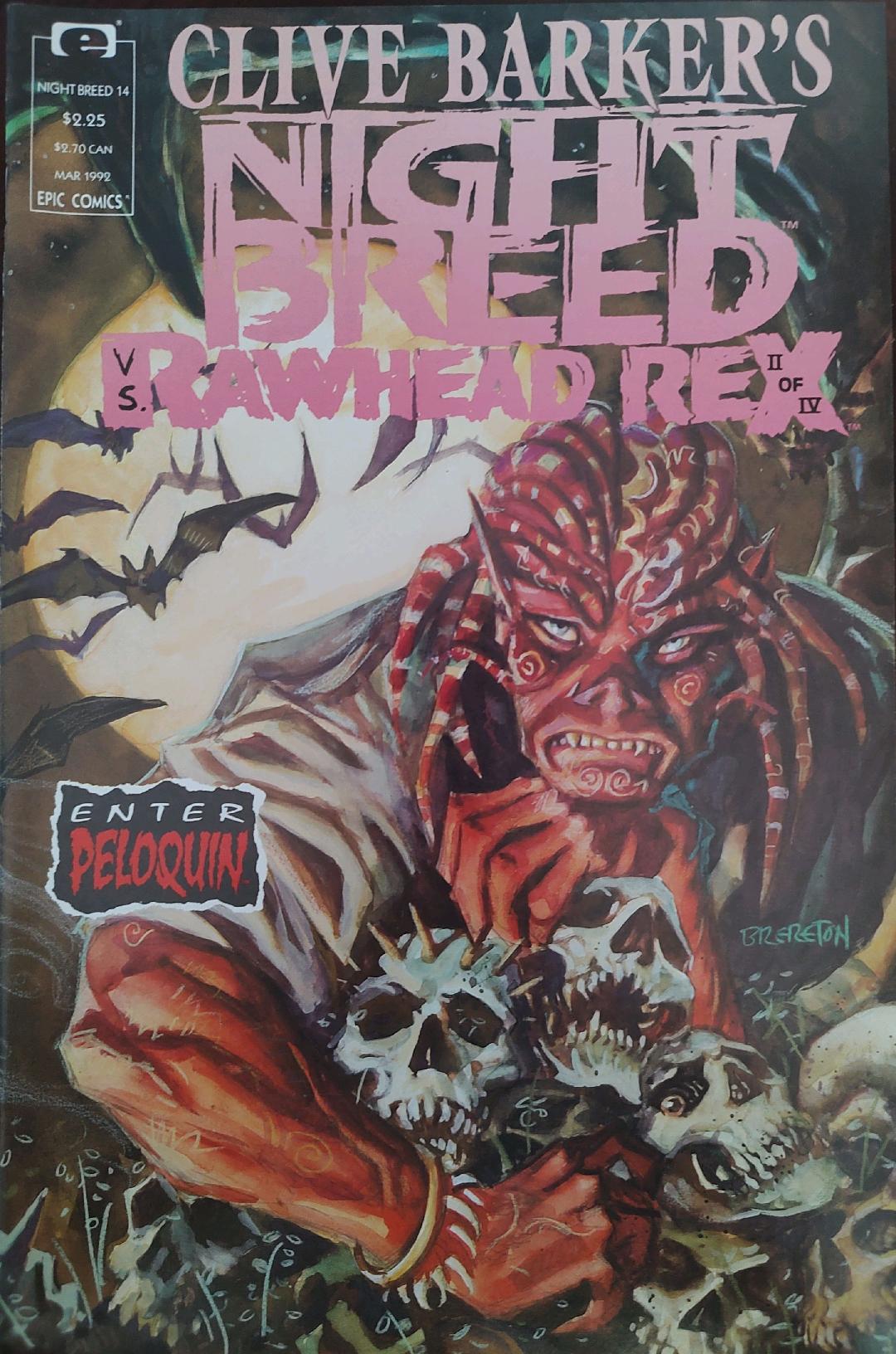 Night Breed #14 Comic Book Cover