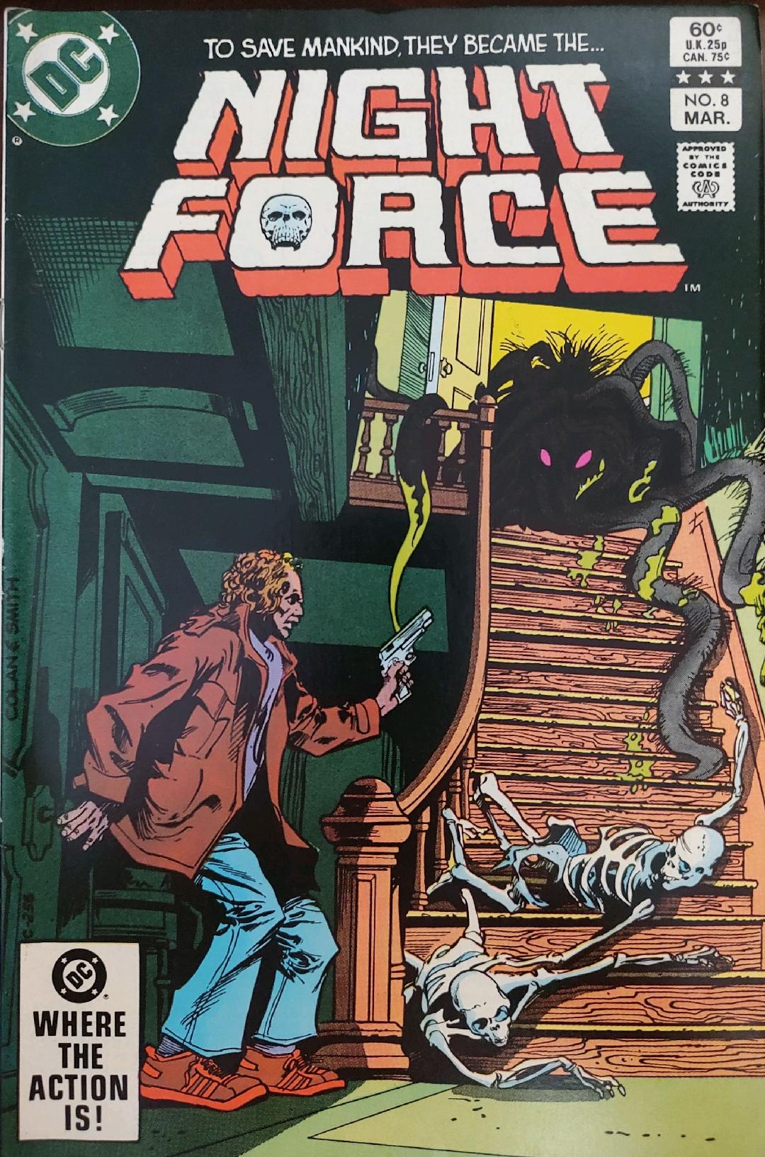 Night Force #8 Comic Book Cover