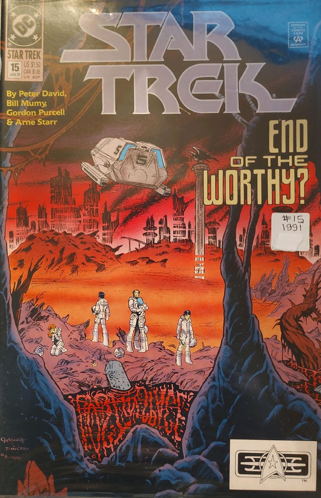 Star Trek #15 Comic Book Cover