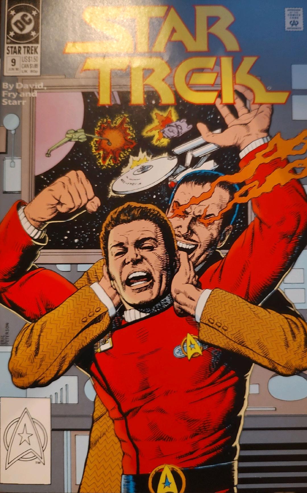 Star Trek #9 Comic Book Cover