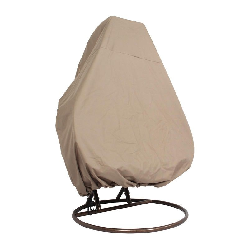 LeisureMod Hanging Double Hanging Egg Swing Chair Cover without Background.