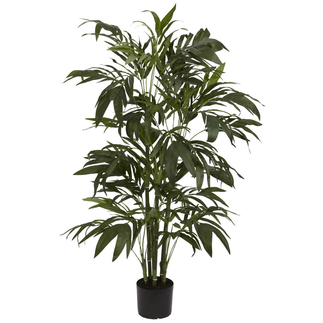 4' Bamboo Palm Silk Tree