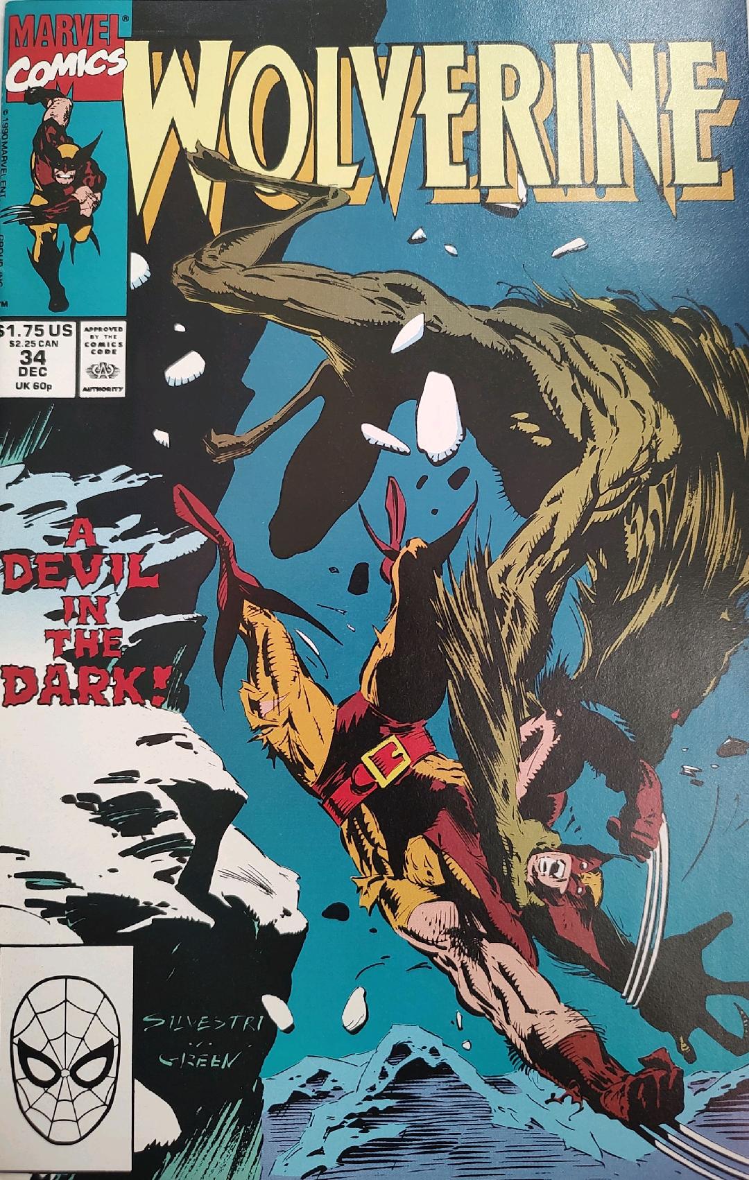 Wolverine #34 Comic Book Cover