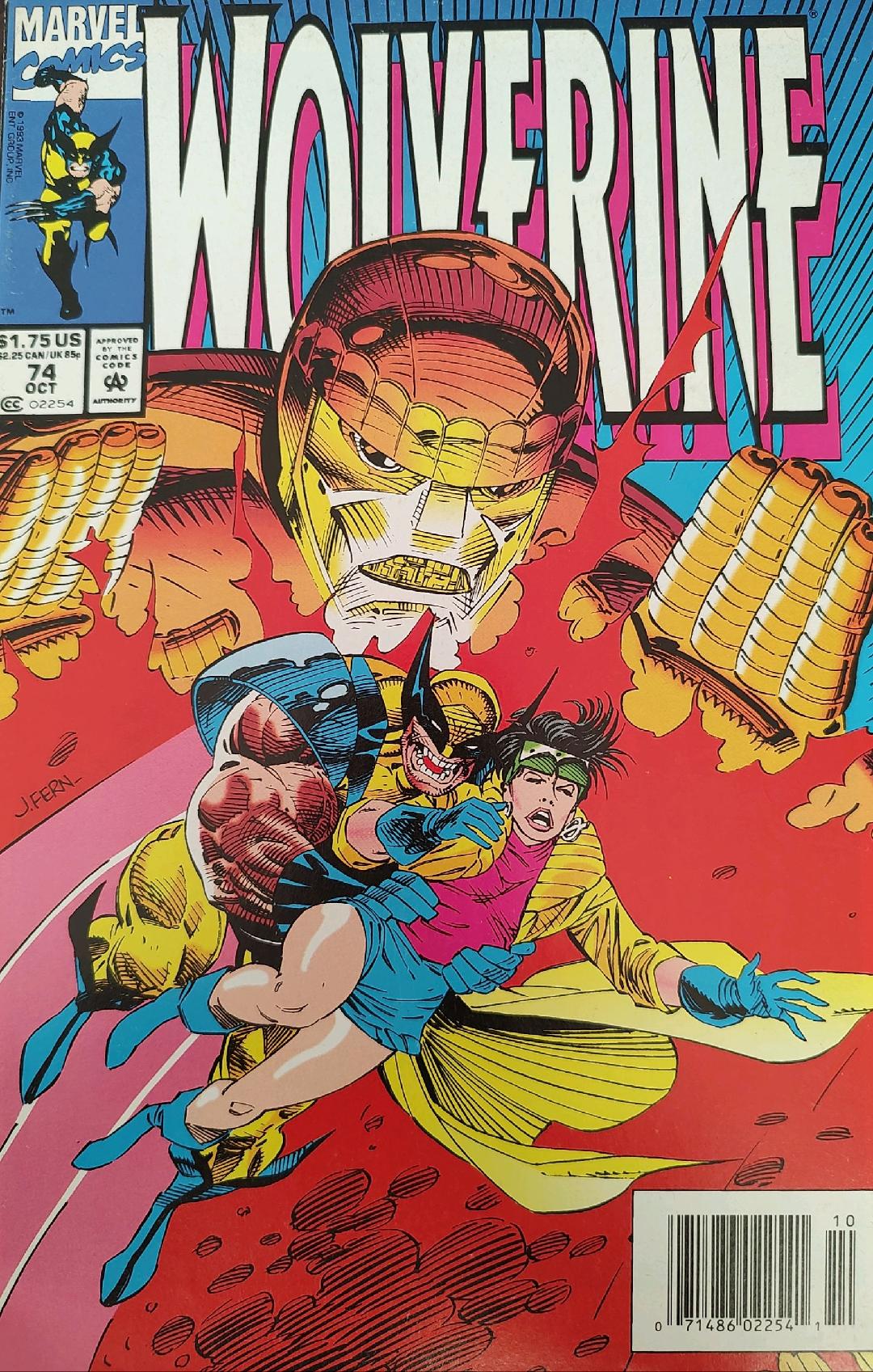 Wolverine #74 Comic Book Cover