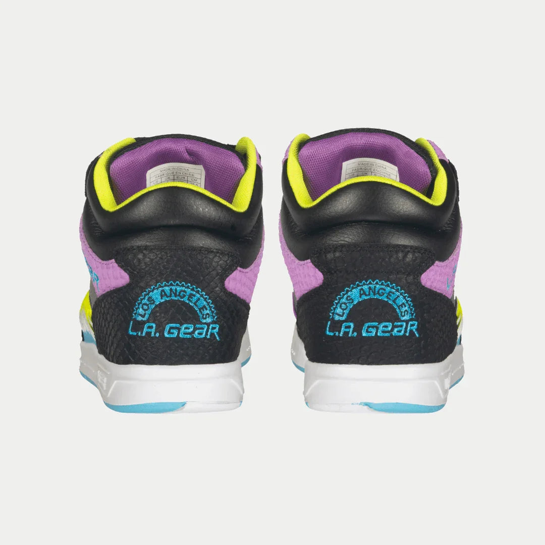 LA Gear Women's Hight-top Flame Back View.