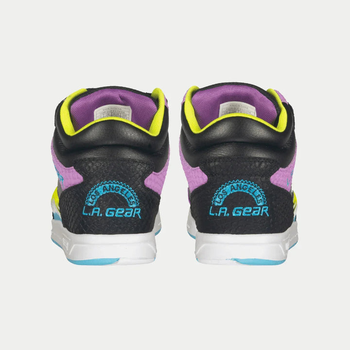 LA Gear Women's Hight-top Flame Back View.