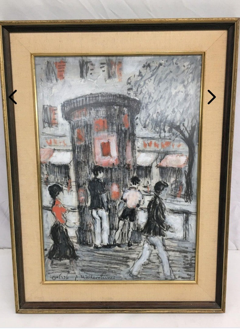 Yehuda Wallersteiner Mixed Media Artwork  Front Photo