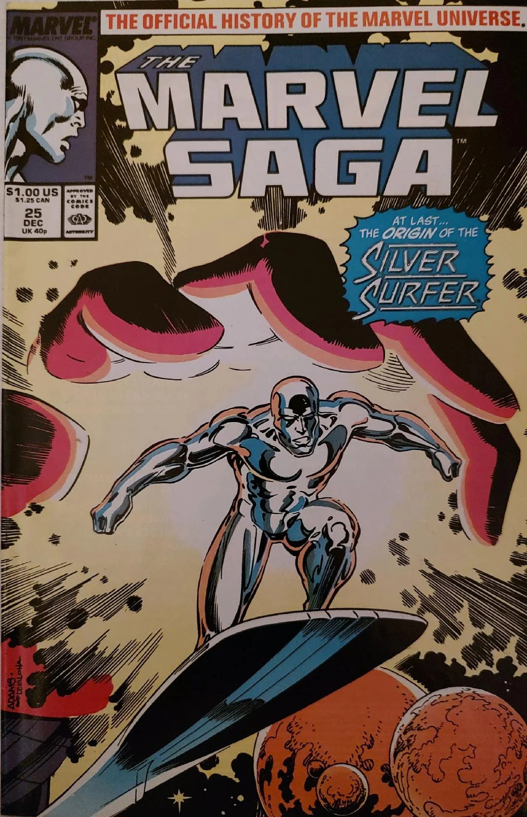 The Marvel Saga #25 Comic Book