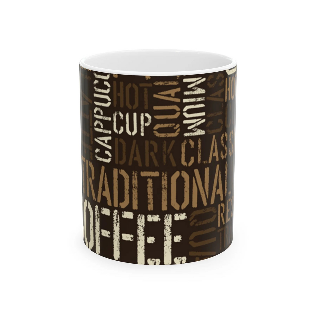 Traditional Coffee Cup Ceramic Mug