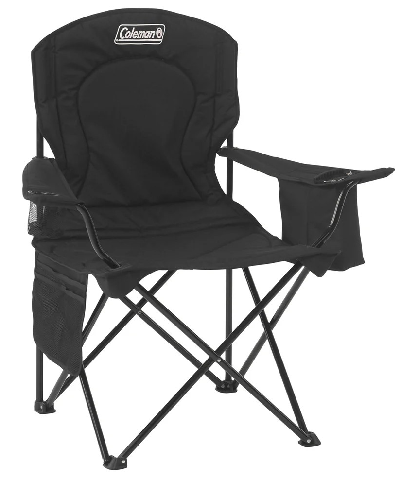 Coleman Cooler Quad Chair - Black