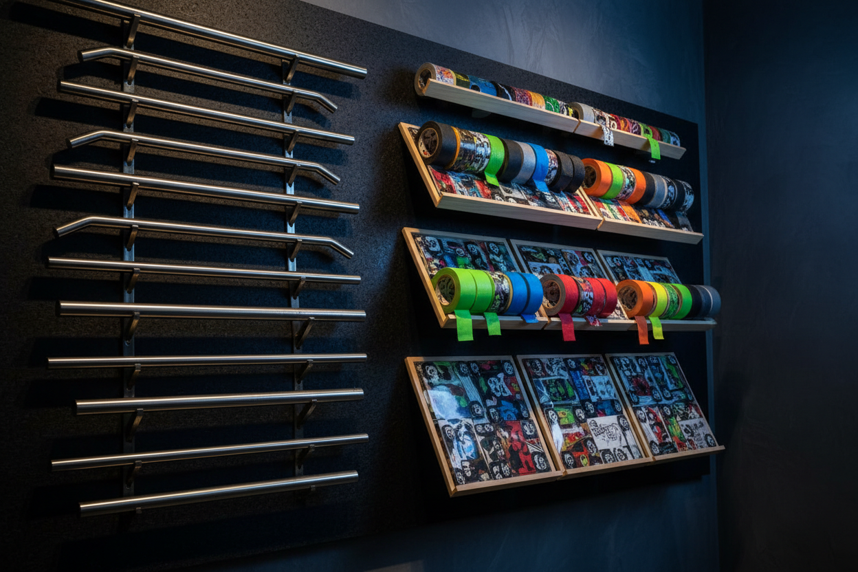 Skateboard Rails and Grip Tape for Sale