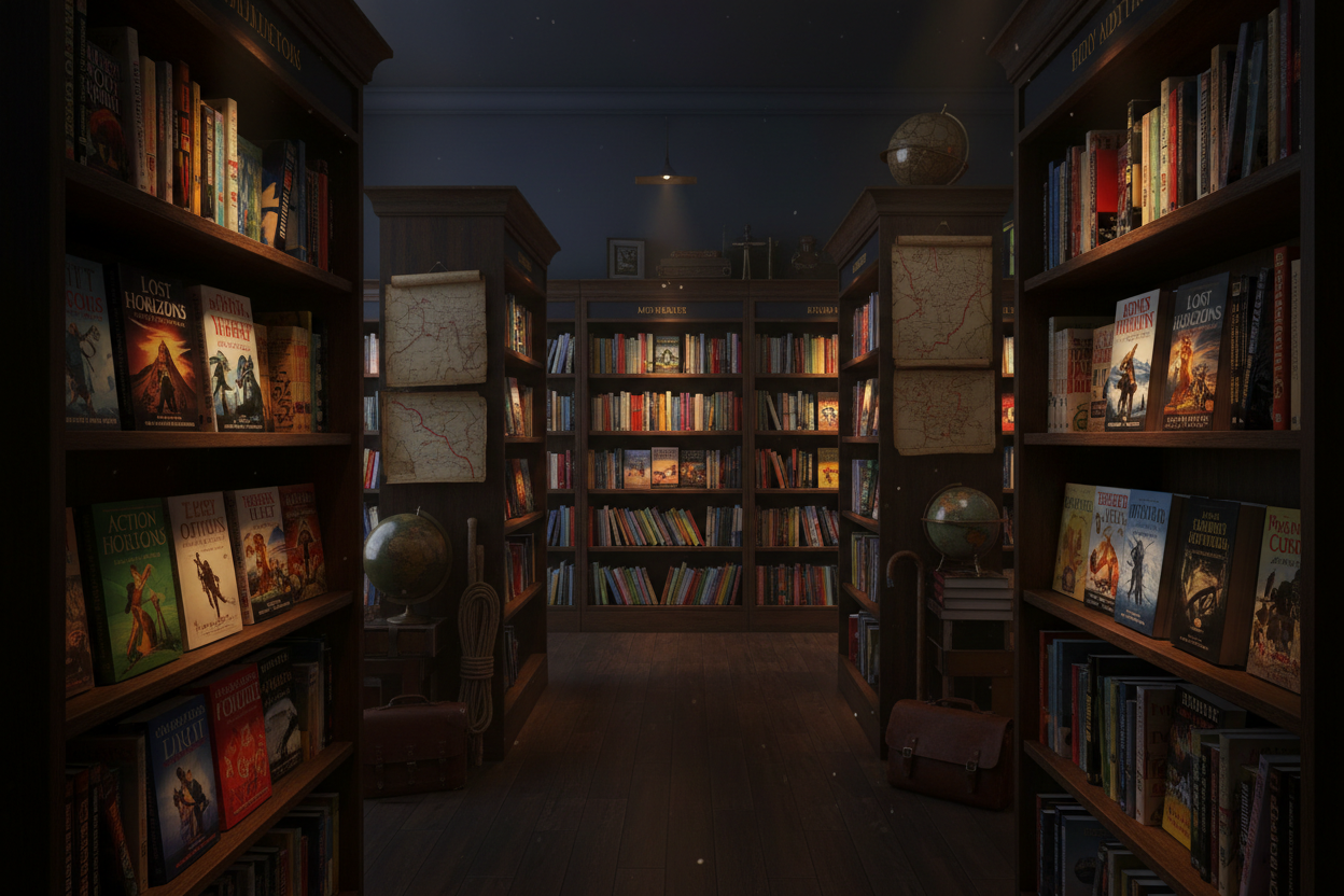 Action and Adventure Books for Sale