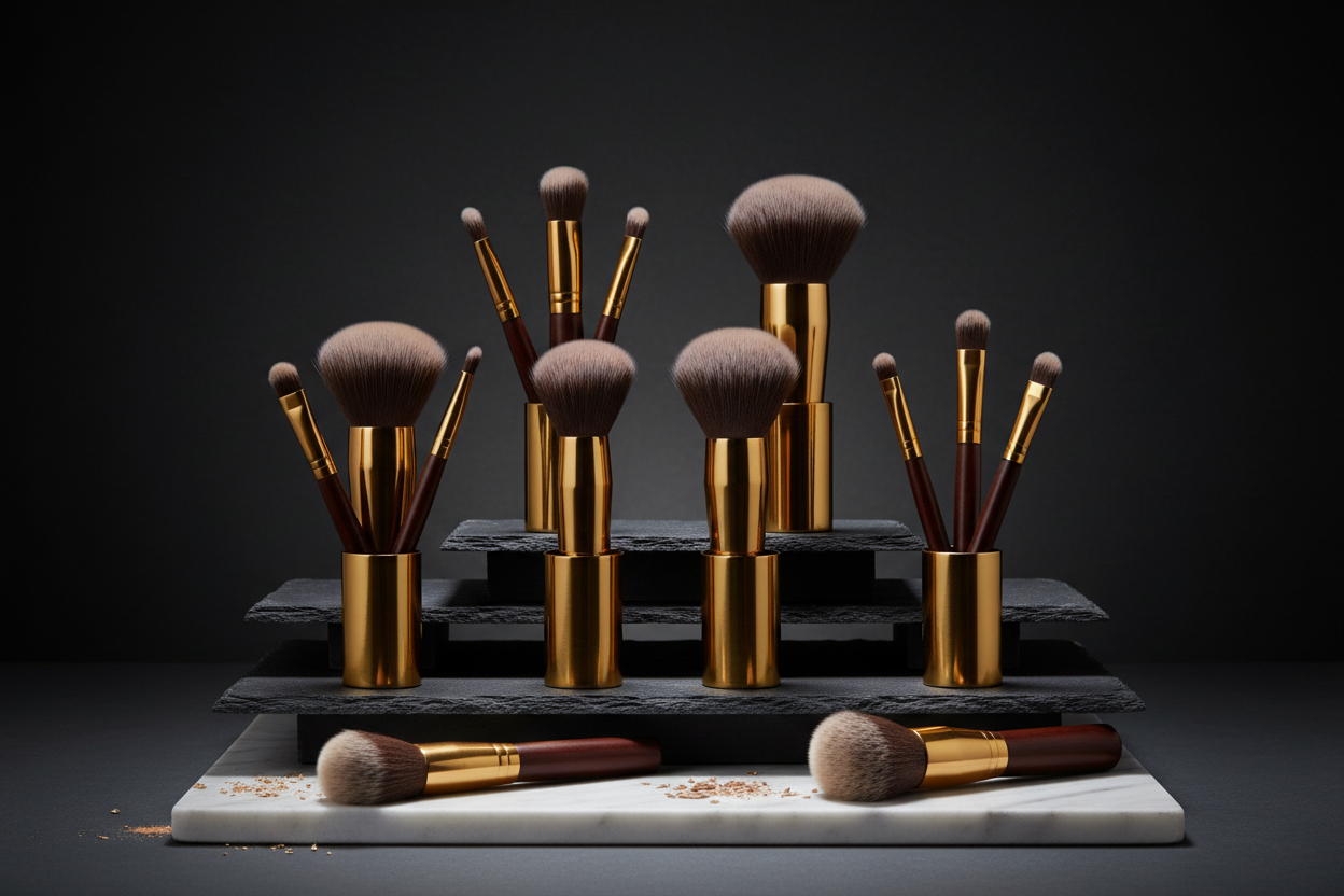 Cosmetic Brushes and Eyelash Curlers for Sale