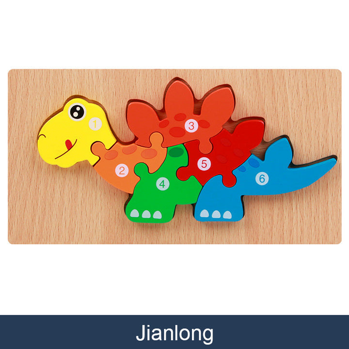3D Wooden Puzzle