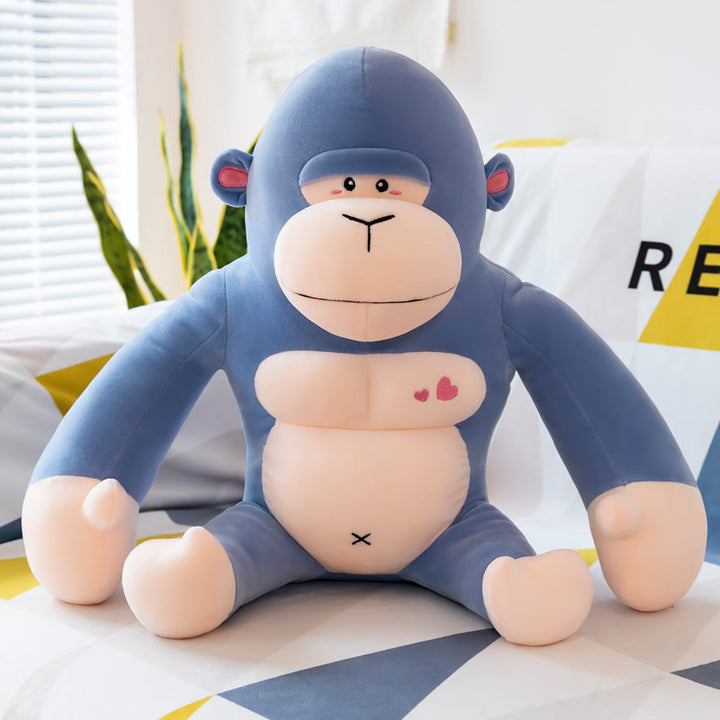 Soft Plush Gorilla Toy Stuffed Animal Doll