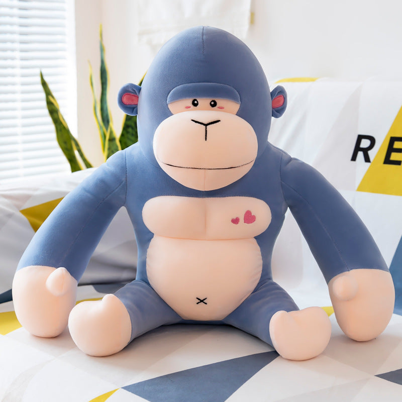 Soft Plush Gorilla Toy Stuffed Animal Doll
