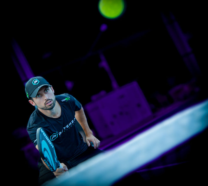 KOMBA+ COREx2 Pickleball Paddle Model Photo.