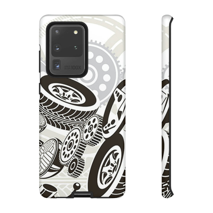 Tires Tough Phone Case