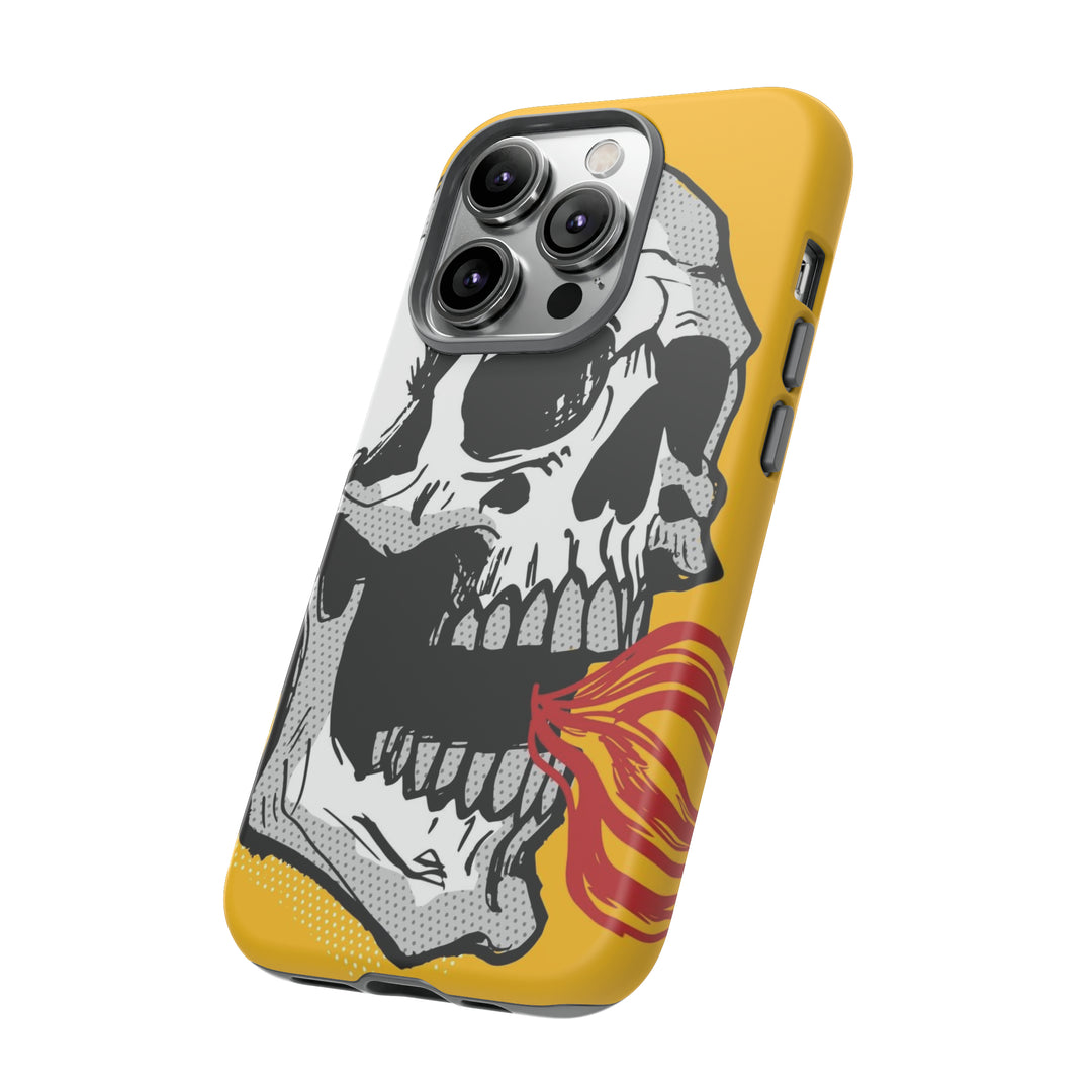 Skull Fire Tough Phone Case