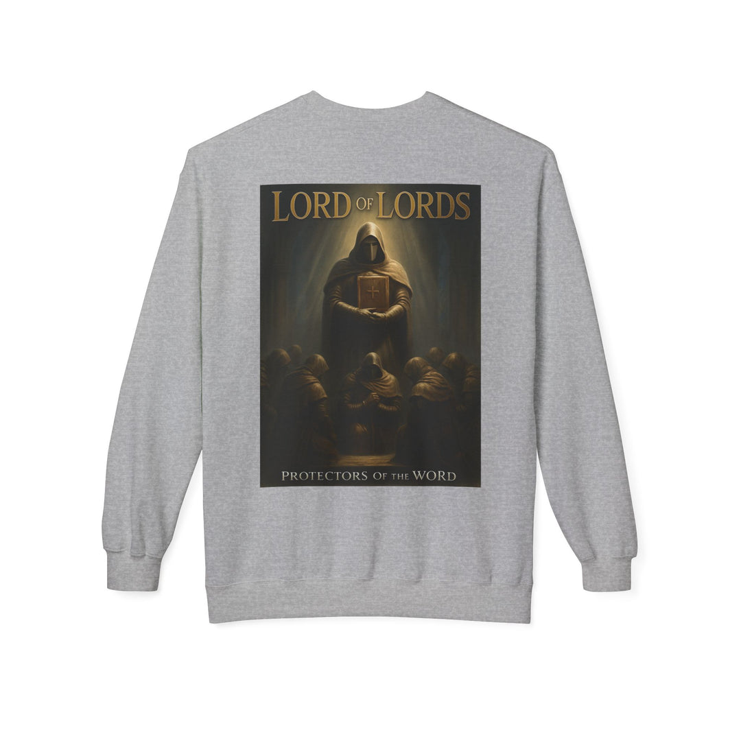 Christian Crewneck Sweatshirt - "King of Kings / Lord of Lords" Religious Pullover