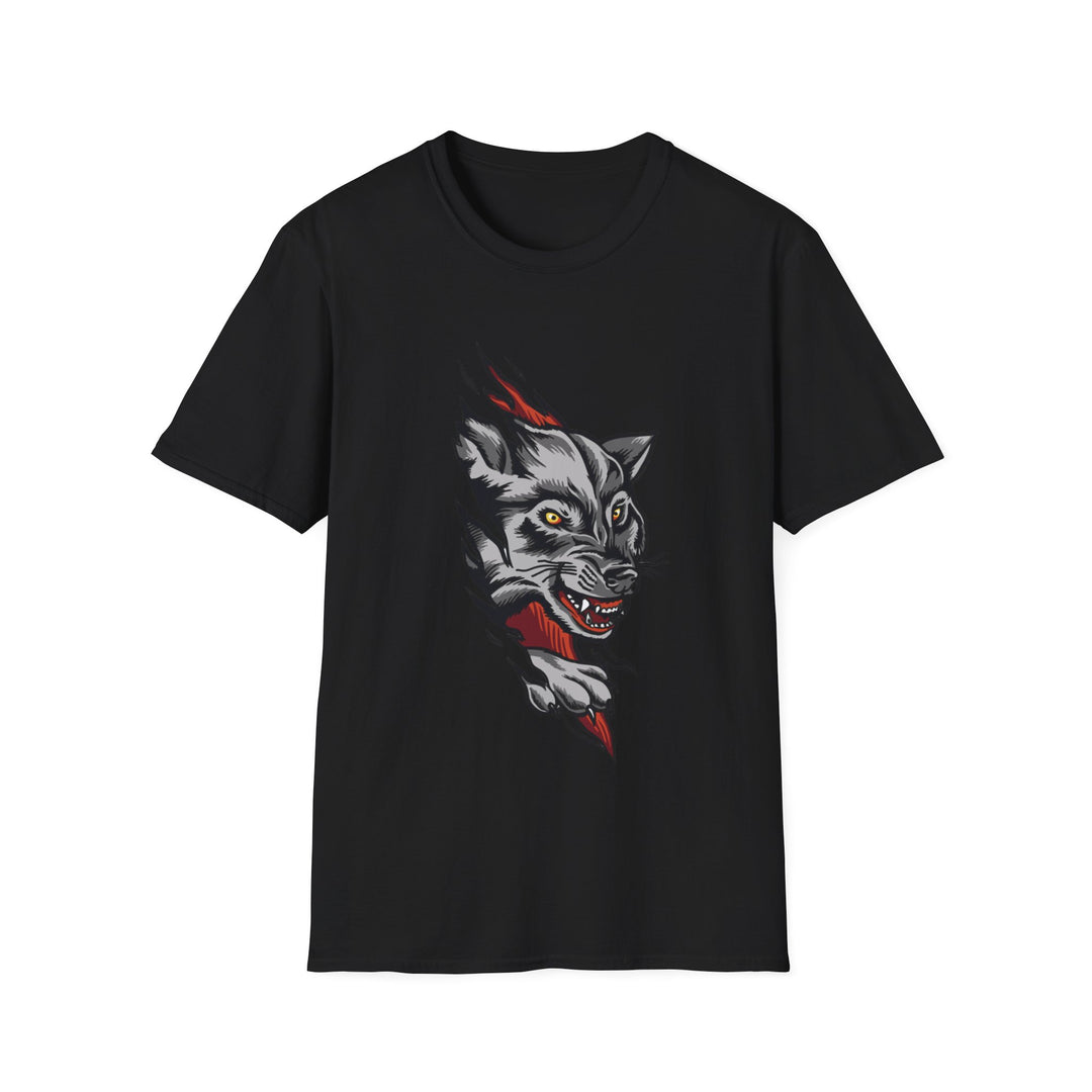 Tough Wolf Unisex Softstyle T-Shirt