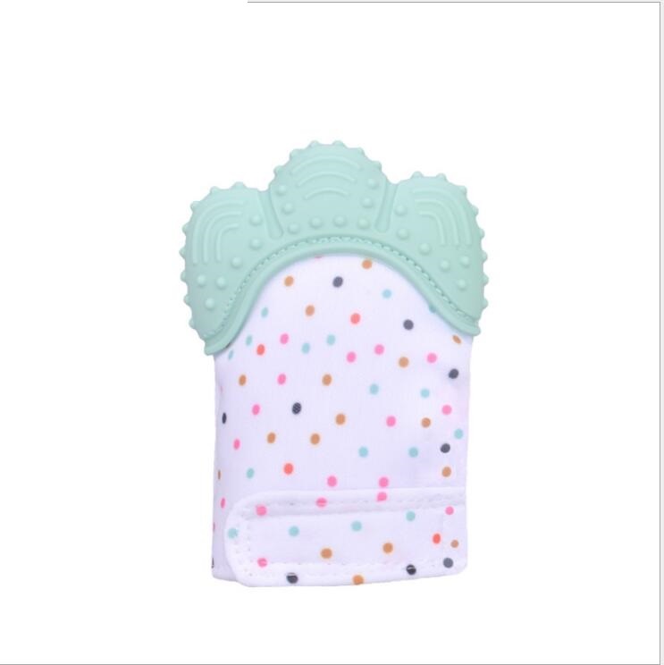 Baby Teething Gloves – Silicone Molar Mitten for Soothing Gums