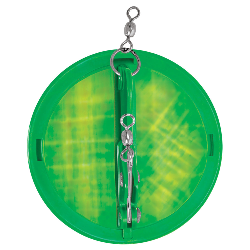 Luhr-Jensen 4-1/8" Dipsy Diver - Kelly Green/Silver Bottom Moon Jelly [5560-001-2511]