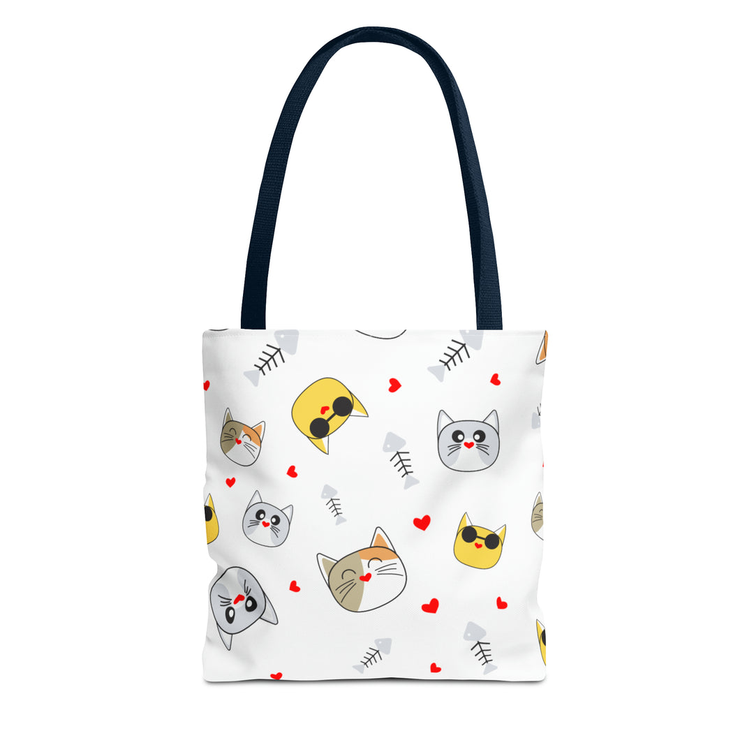 Cat Face Tote Bag (AOP)