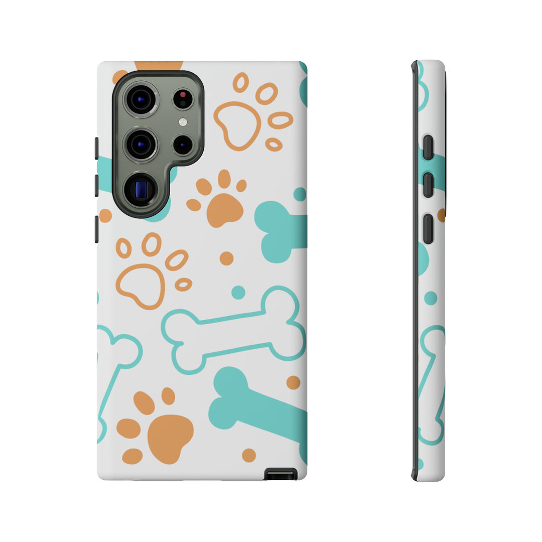 Paws and Bones Tough Phone Case