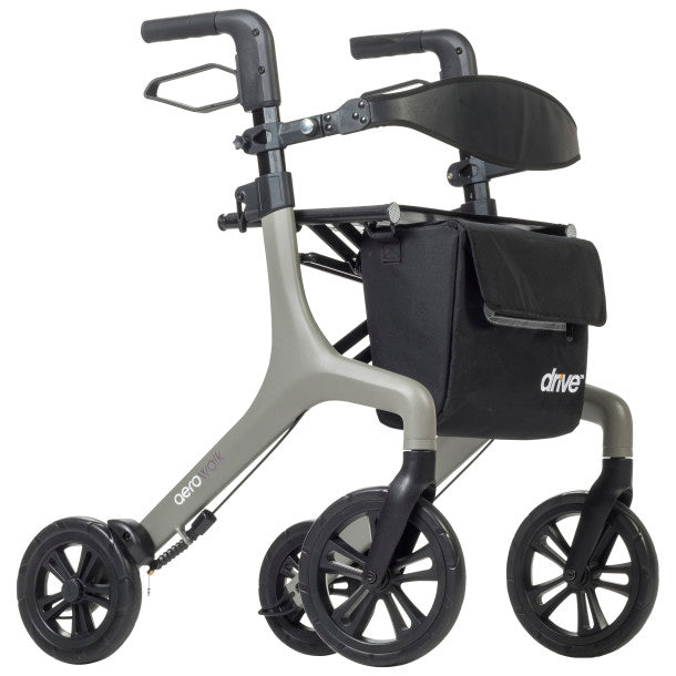 AeroWalk ™ Ultra-Lite Rollator, Gray