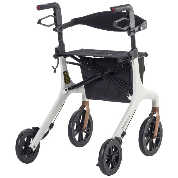 AeroWalk ™ Ultra-Lite Rollator, White